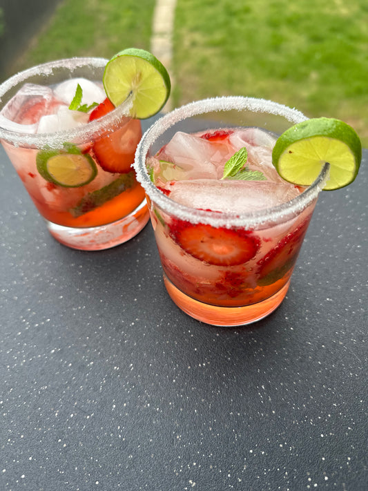 Strawberry & Lime Mocktail (Digital)